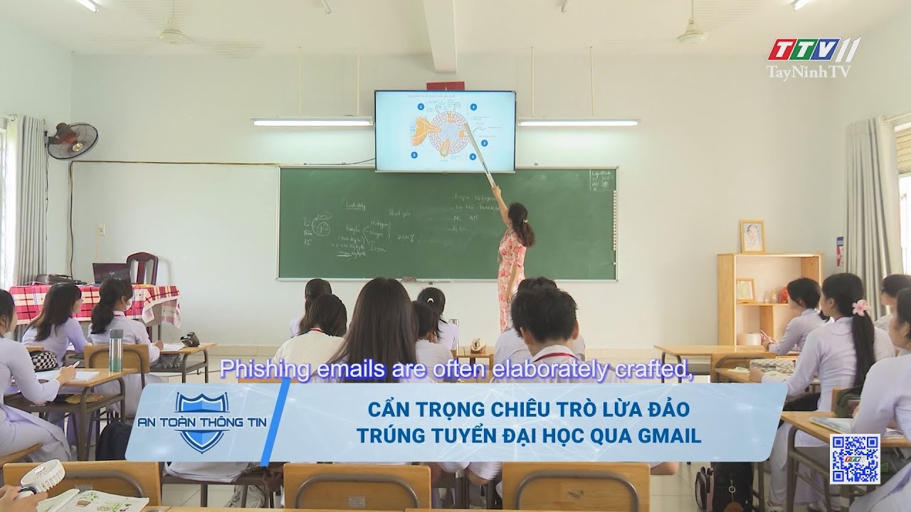 Cẩn trọng chiêu trò lừa đảo trúng tuyển đại học qua gmail | TayNinhTVDVC